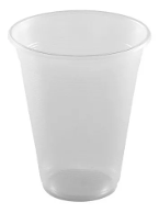 Vasos de plástico polipropileno